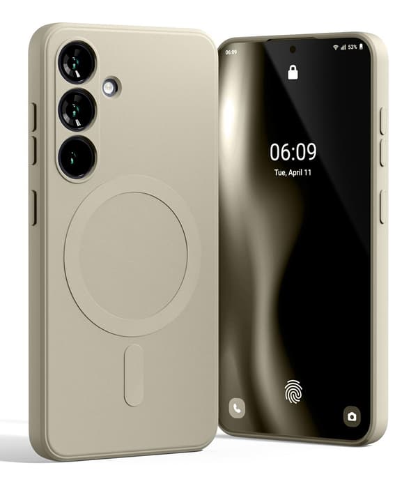 Mercury Mobilskal till Galaxy S25 MagSafe Semi-Silikon - Sten