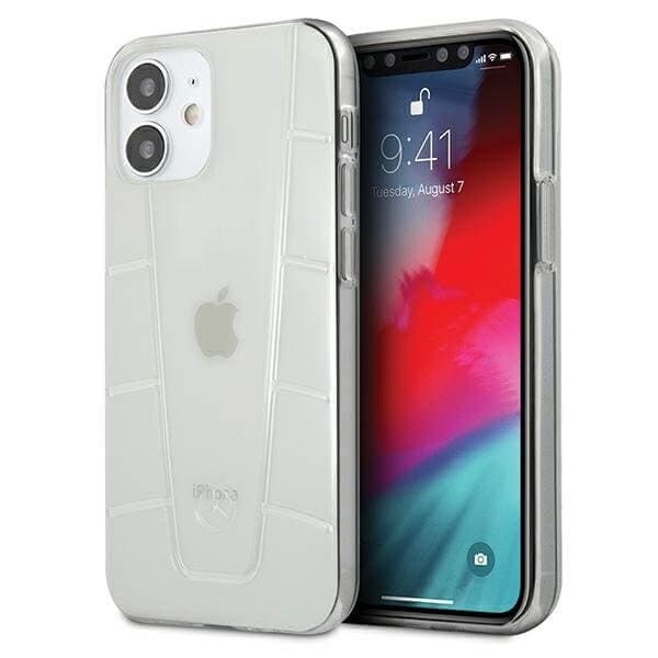 Mercedes Case skal iPhone 12 mini 5.4" Transparent Line clear Transparent