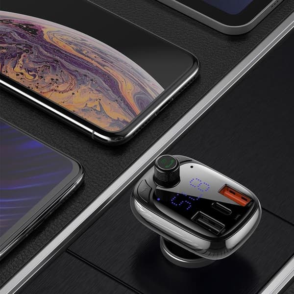 Baseus Billader USB til USB-C Transmitter - Sort Black