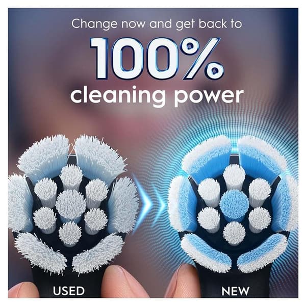 Oral B Børstehoved iO Gentle Care 3stk - Sort Svart