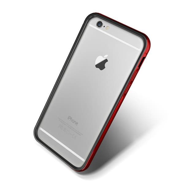 Verus Iron kofangeretui til Apple iPhone 6 (S) Plus (rød - sort) Svart