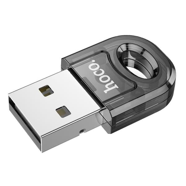 Hoco Adapter USB-A Bluetooth UA28 - Transparent Svart Svart