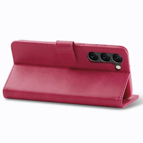 LC.IMEEKE Samsung Galaxy S24 Plånboksfodral Konstläder - Rosa