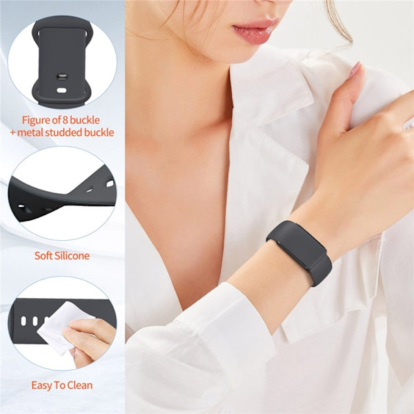 Whoop 4.0 Armband Silikon - Grå