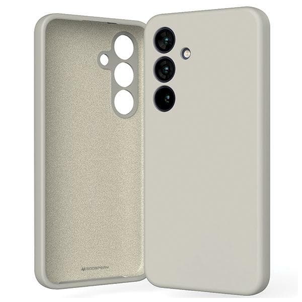 Mercury Telefontaske til Galaxy S24 Silikone - Sten