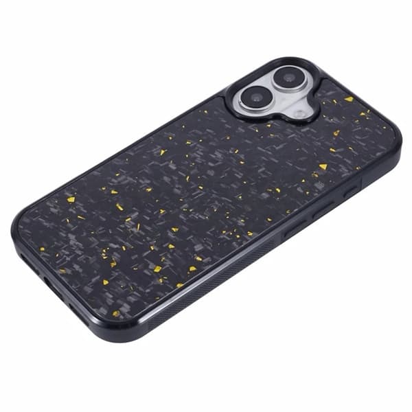 Mobilskal till iPhone 16 Plus Aramid Fiber Forged - Guld Guld