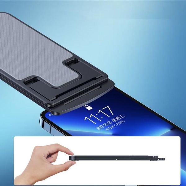 Choetech Smartphone/Surf Tablet sammenklappeligt stativ - Grå