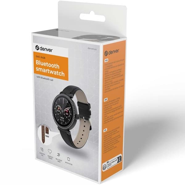 Denver SmartWatch Bluetooth (SWC-342B) - Sort Black