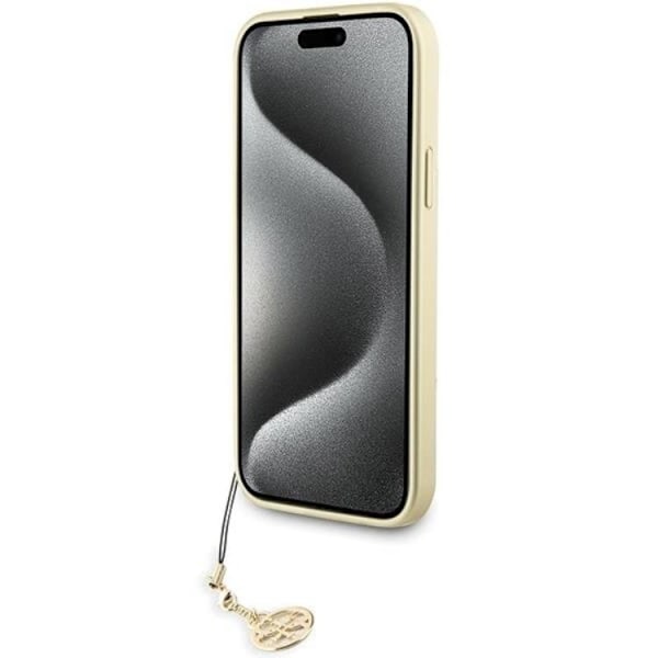 Guess Mobilskal till iPhone 15 Pro Max Charms Collection - Grå Grå
