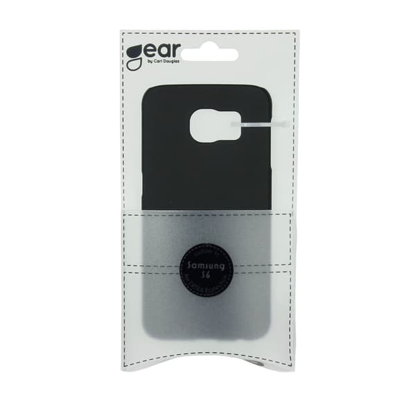 GEAR Mobiilikuori Musta Samsung S6 Black
