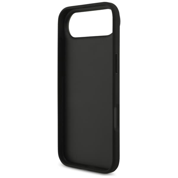 Guess Telefontaske til iPhone 17 Air Grained Classic Logo - Sort Svart