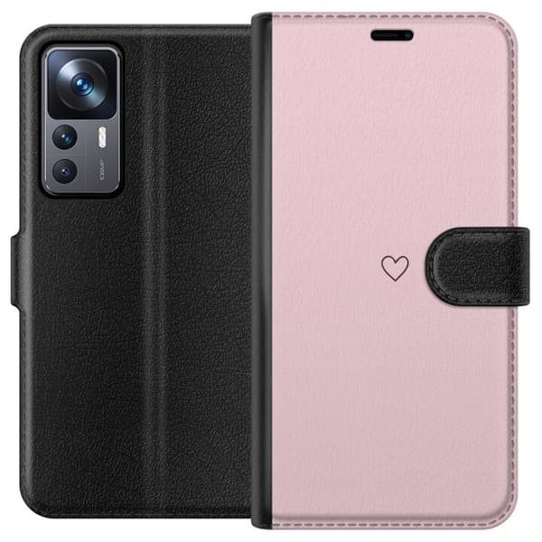 Plånboksfodral till Xiaomi 12T med Litet Hjärta