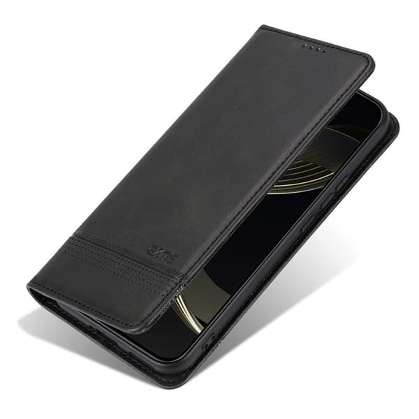 AZNS Xiaomi 14T Plånboksfodral Konstläder - Svart