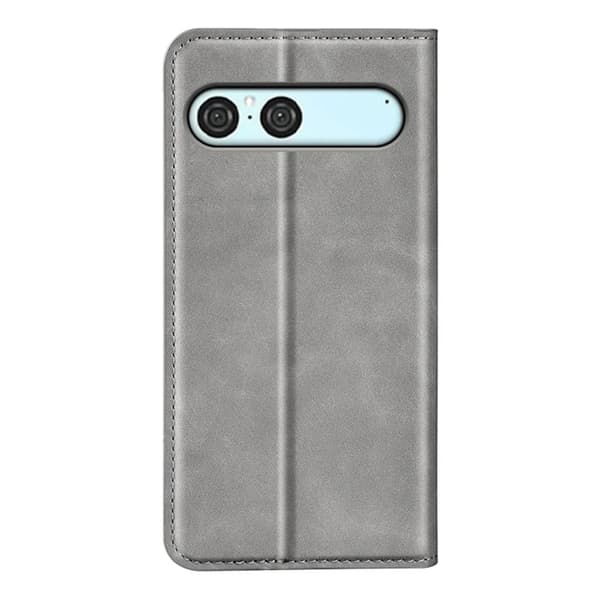Sony Xperia 10 VII Plånboksfodral Skin Touch - Grå Grå