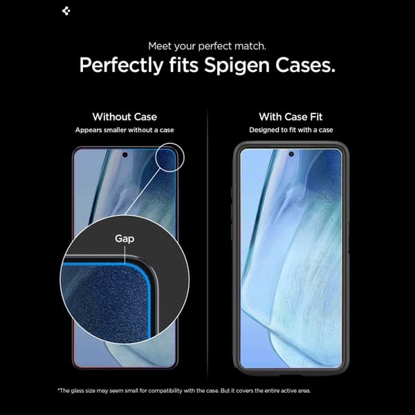 Spigen [2-Pack] Skärmskydd Härdat Glas För Galaxy S26 Ultra - Clear Transparent