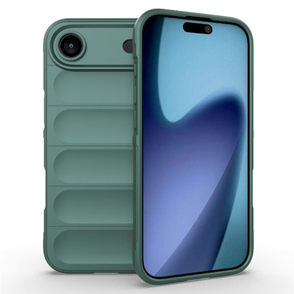 AMORUS Mobilskal till iPhone Air Shockproof TPU Rugged - Grön Grön