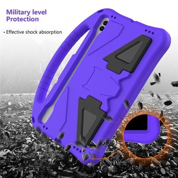 Mobilskal till Galaxy Tab S11 Kickstand Shockproof - Lila Lila
