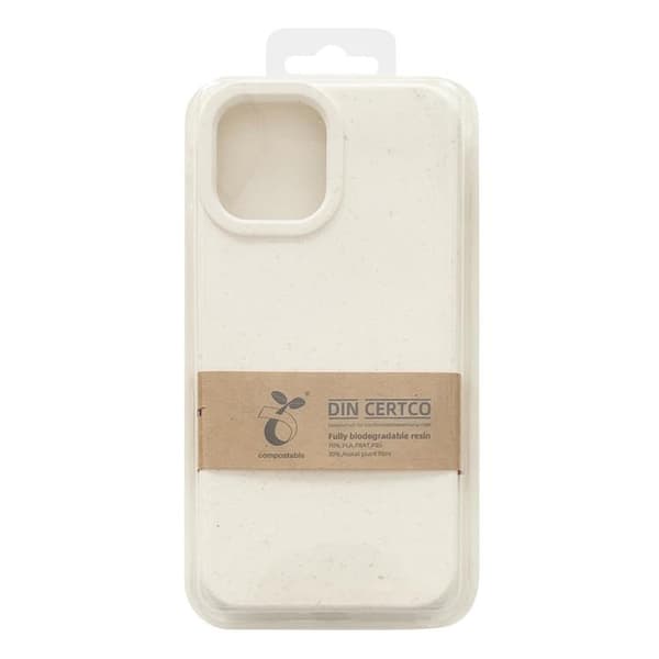 iPhone 14 Plus -kuori Eco Silikon Degradable - Valkoinen Vit