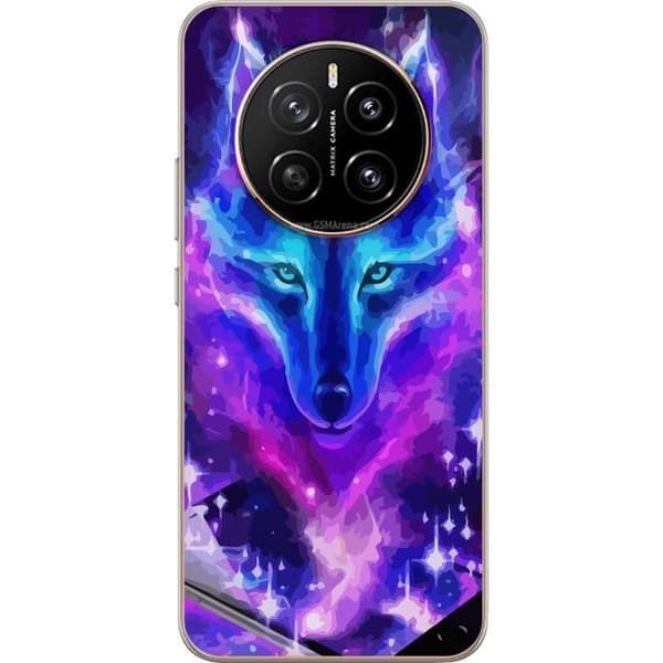 Telefontaske til Honor Magic7 med Neon Wolf