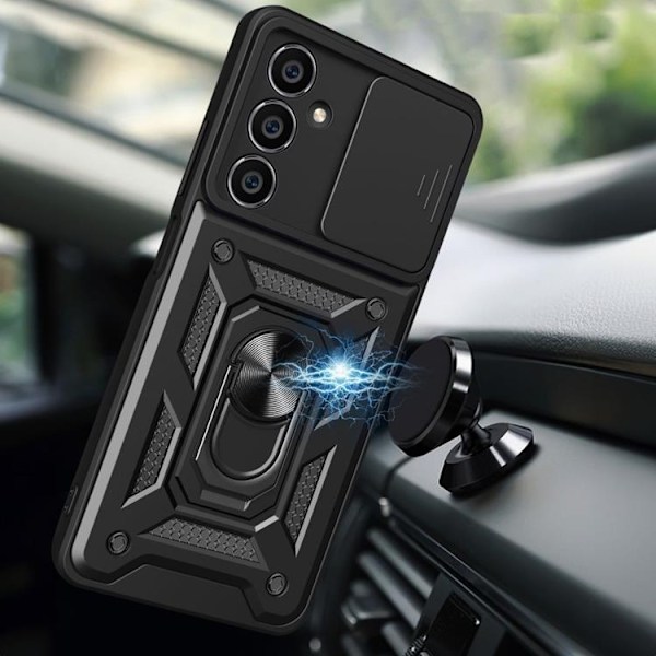 Tech-Protect Mobilskal till Galaxy S23 FE Camshield Pro - Svart Svart