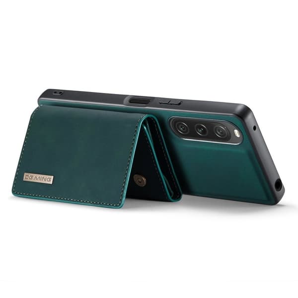 DG.MING M1 Series Kickstand Mobilskal för Sony Xperia 10 V - Grön