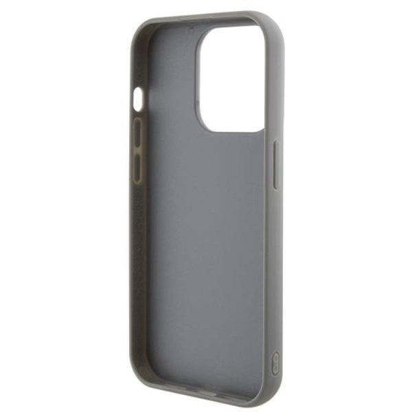 Guess Mobilskal till iPhone 15 Pro Max Sequin Script Metal - Silver Silver