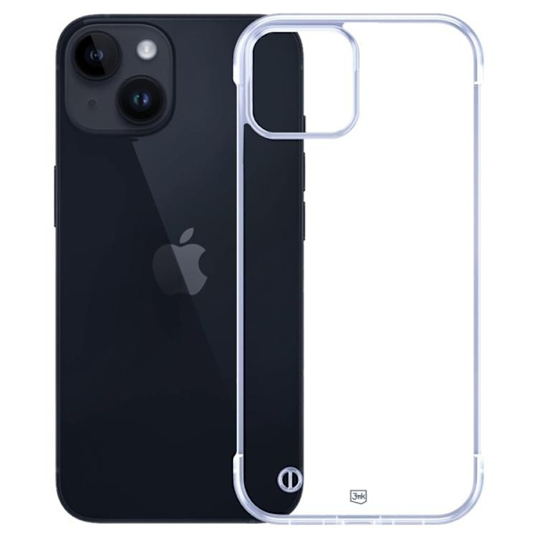 3MK Mobilskal till iPhone 14 Plus Just20g - Clear Transparent