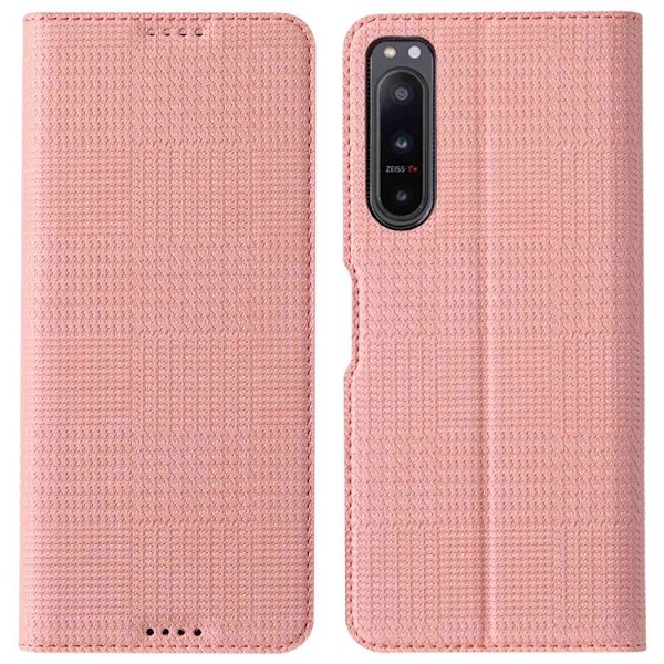 VILI Sony Xperia 5 IV Plånboksfodral DH Series - Rosa
