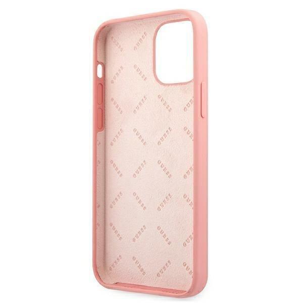 Guess Peony Collection Skal iPhone 12 Pro Max - Pinkki Pink