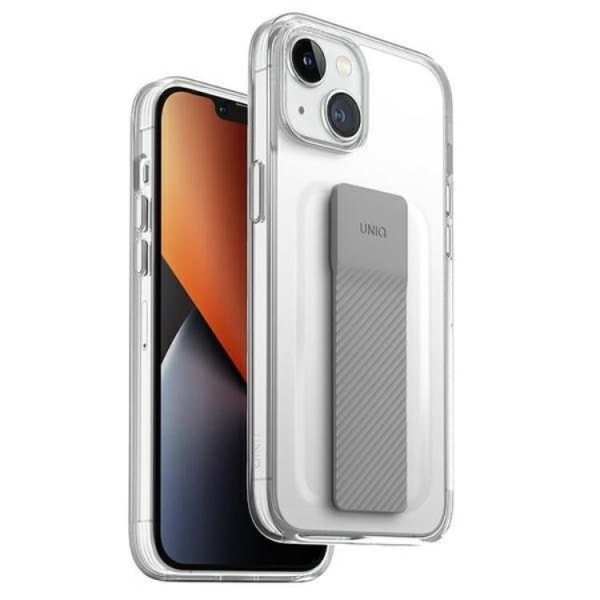 UNIQ iPhone 14 Plus -suojus Heldro Mount - Läpinäkyvä/Lucent Clear