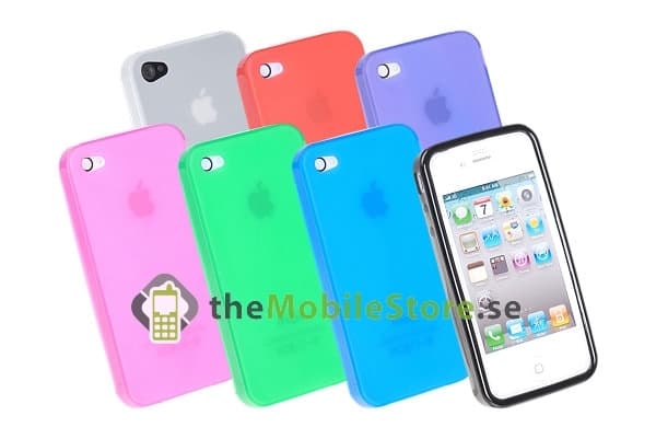 FlexiCase Cover til iPhone 4 (Cloud White) Vit