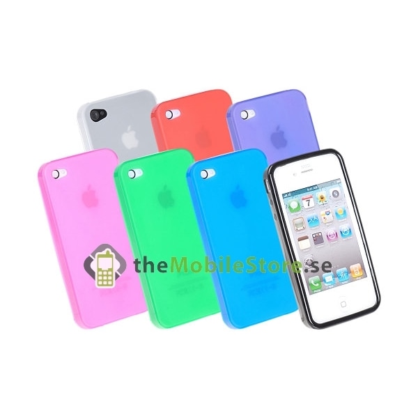 FlexiCase Skal till iPhone 4 (Cloud White) Vit