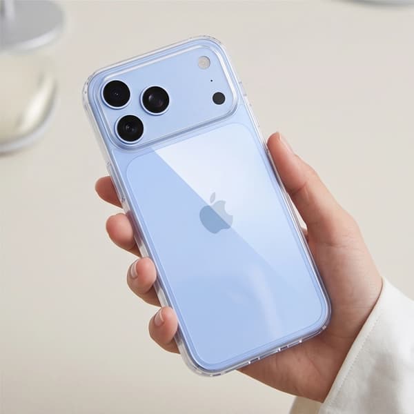 Tech-Protect Mobilskal För iPhone 18 Pro Flexair Hybrid - Clear Transparent