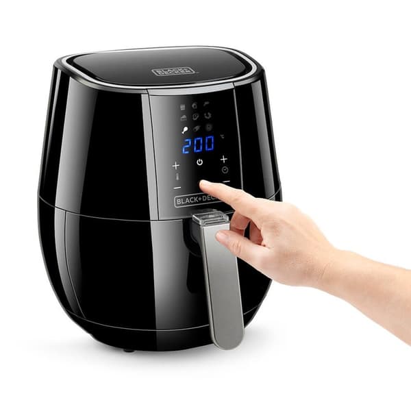 BLACK+DECK Air Fryer Digital Control 3,5L Svart