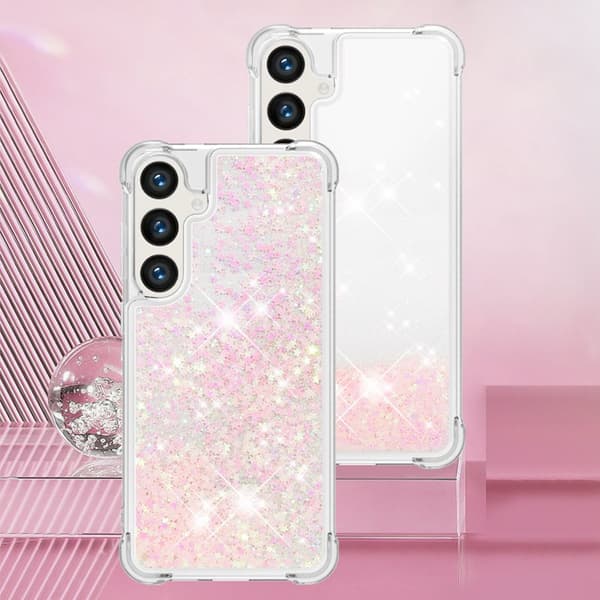 Mobilskal för Samsung Galaxy S26 Plus TPU med snodd - Rosa