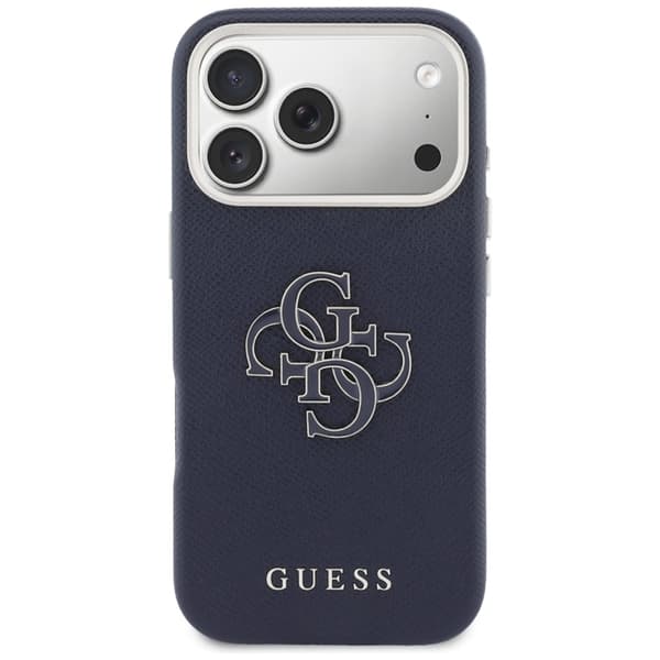 Guess Mobilcover iPhone 17 Pro FW Resin Logo - Blå Blå