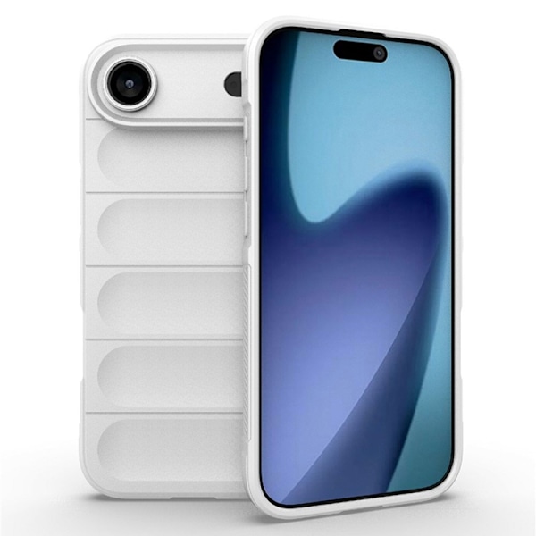 AMORUS Mobilskal till iPhone Air Shockproof TPU Rugged - Vit Vit