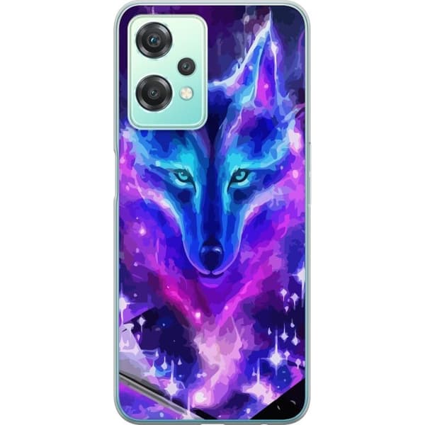 Telefontaske til OnePlus Nord CE 2 Lite 5G med Neon Wolf