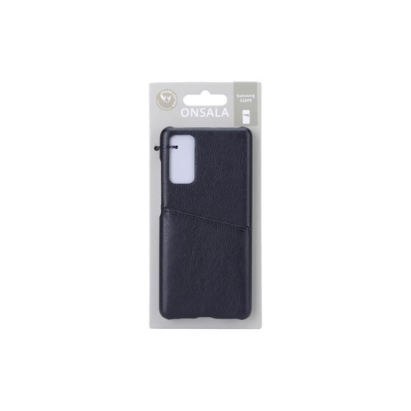 ONSALA Mobilcover Sort med Kortlomme Samsung S20FE Black