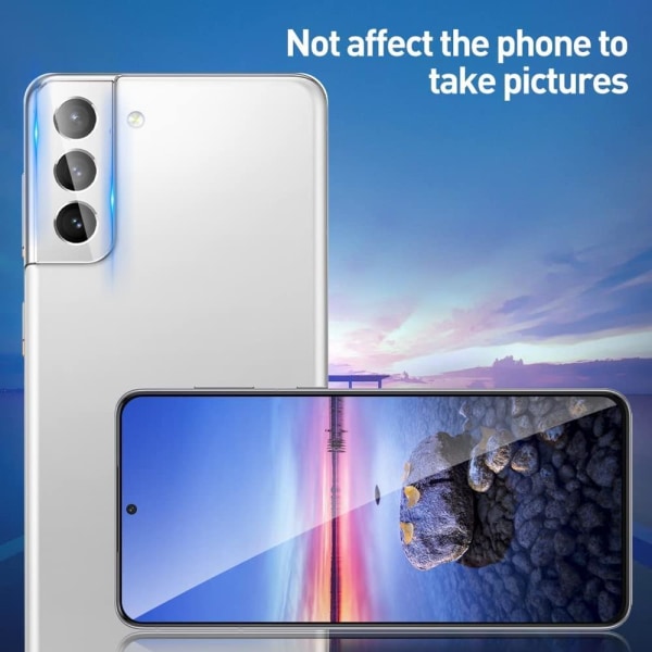 [2-PACK] Kameralinsskydd i Härdat Glas Samsung Galaxy S22