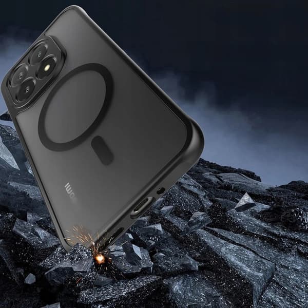Tech-Protect telefontaske til Xiaomi 15T Pro Magsafe Magmat - Mat sort Svart