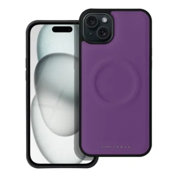 Roar iPhone 15 Plus -mobiilikotelo Magsafe Morning - violetti
