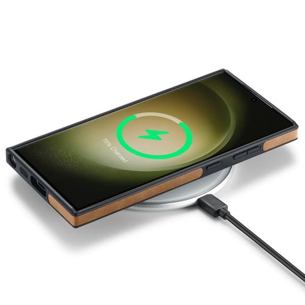 DG.Ming Mobilskal för Samsung Galaxy S26 Ultra Stöttålig PC + TPU - Brun