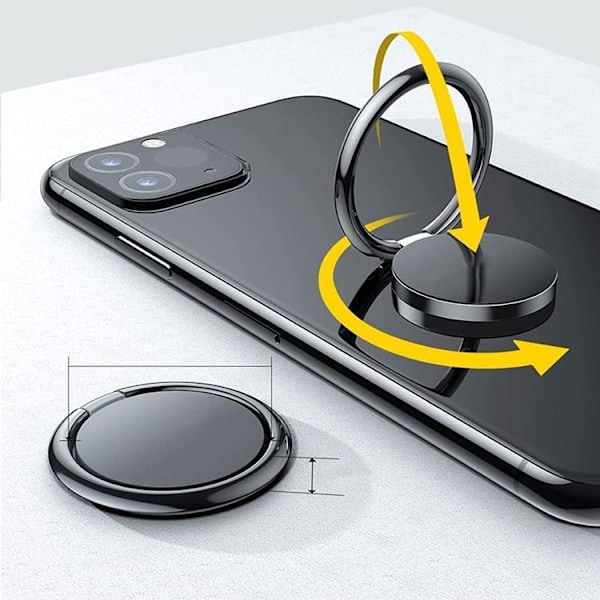 Tech-Protect Magnetic Phone Ring - Marble Rose