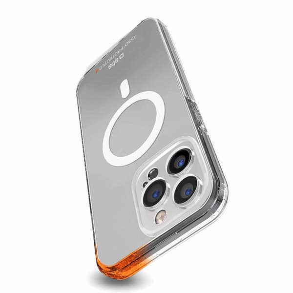 SBS Telefontaske til iPhone 14 Pro Max Magsafe Extreme Active D3O - Gennemsigtig Transparent