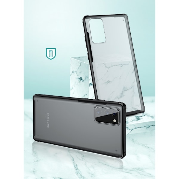 Armor Series Matte PC + TPU Hybrid Skal Till Galaxy Note 20 - Grön Grön