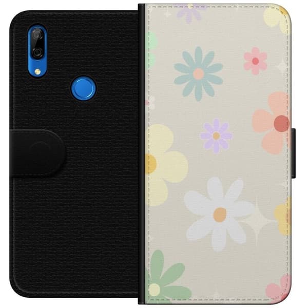 Huawei P Smart Z Pung Taske med Fejende Blomster