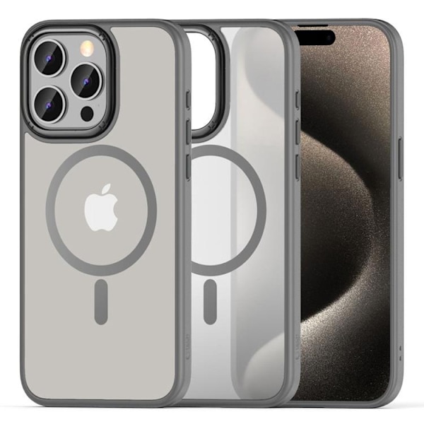 Tech-Protect Mobilskal till iPhone 15 Pro Magsafe Magmat 2 - Titanium