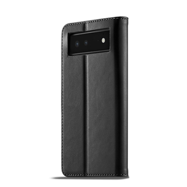 LC.IMEEKE Google Pixel 6 Plånboksfodral i Konstläder - Svart