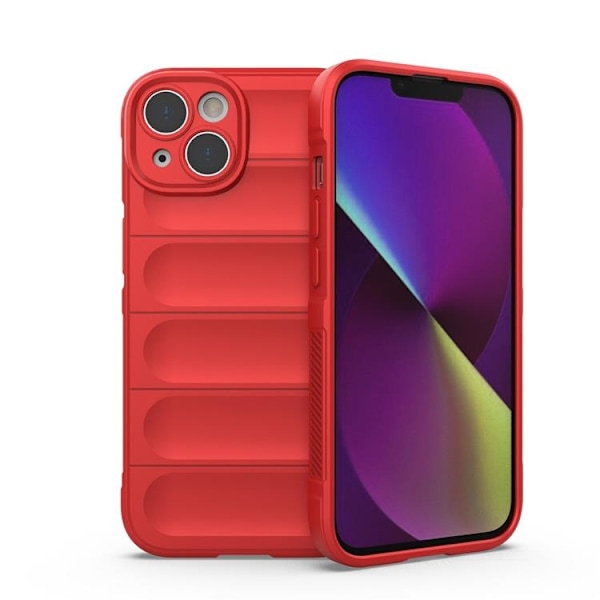 iPhone 14 Plus Skal Magic Shield Flexible Armored - Rød Röd